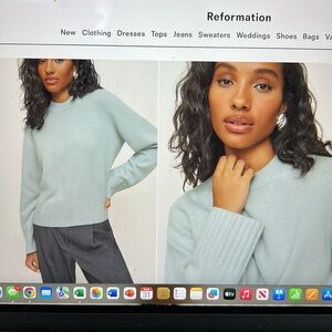 Blue ref Sweater